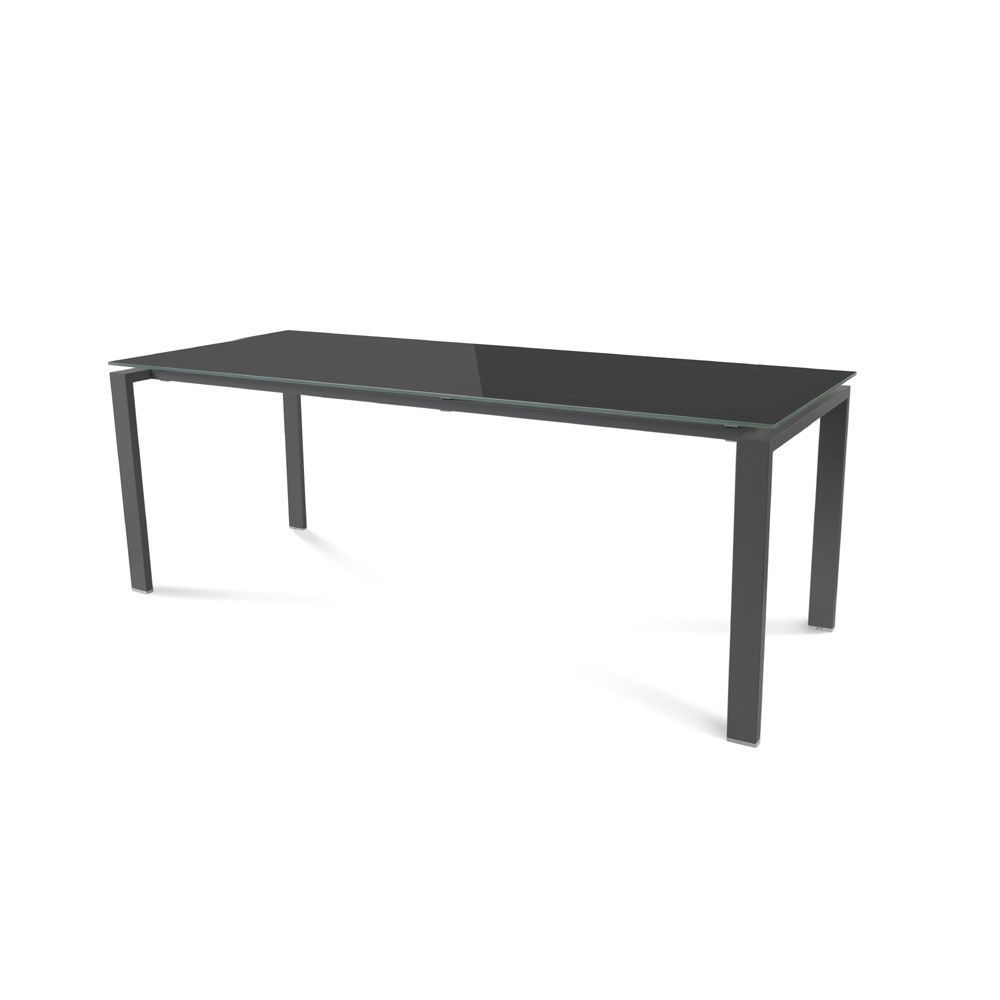 Kit Mesa Total 200 x 80 Antracita/ Cristal Negro