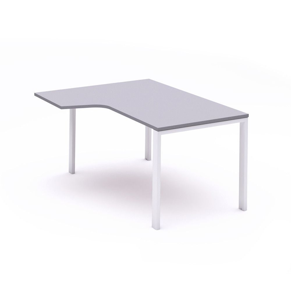 Kit Mesa Total L Izquierda 160 x 120 Blanco/Gris