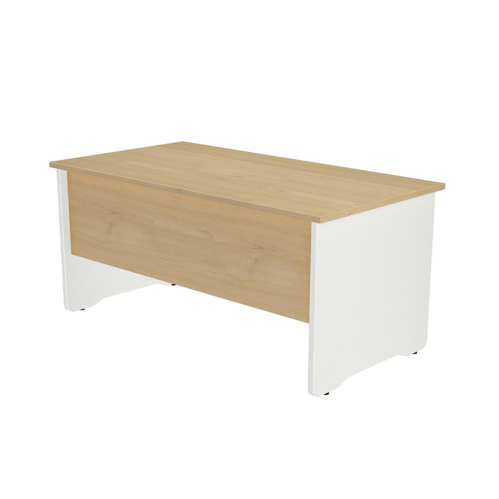 Kit Mesa Work 160 x 80 Blanco / Roble