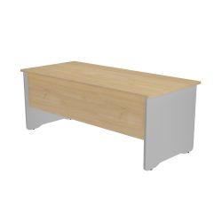 Kit Mesa Work 180 x 80 Aluminio/Roble