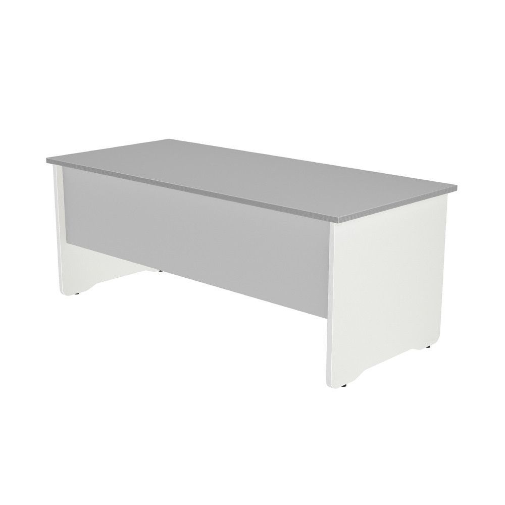 Kit Mesa Work 180 x 80 Blanco / Gris