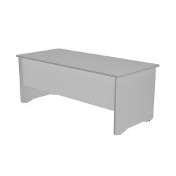 Kit Mesa Work 180X80 Aluminio/Gris