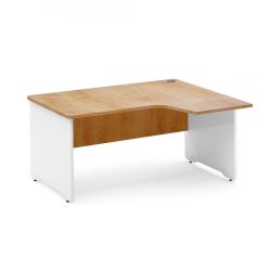 Kit Mesa Work L Derecha 160 x 120 Blanco/Roble