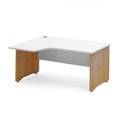 Kit Mesa Work L Izquierda 180 x 120 Roble/ Blanco