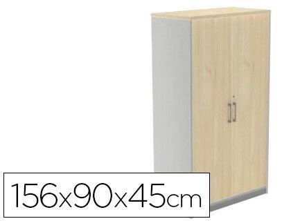 Kit Store 156 x 90 x 45 Estructura Blanca/Puertas Blanco