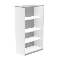 Kit Store 156 x 90 x 45 Estructura Blanca/Tapa Gris