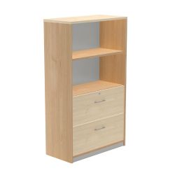 Kit Store 156 x 90 x 45 Estructura Roble/Frontales Haya