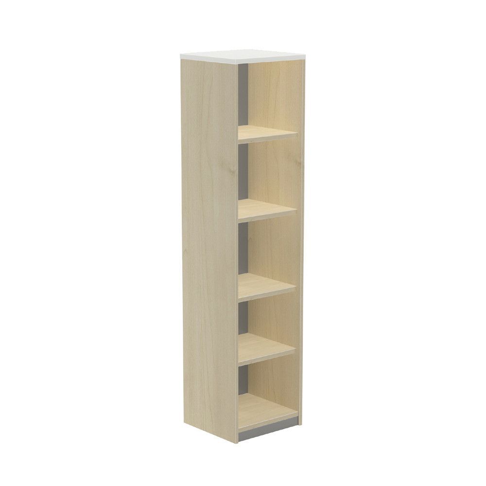 Kit Store 195 x 45 x 45 Estructura Haya/Tapa Blanco