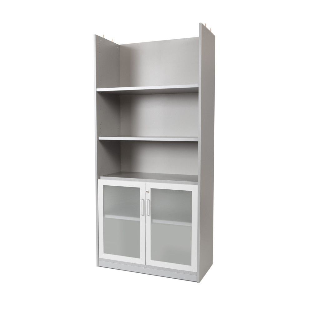 Kit Store 195 x 90 x 45 Estructura Aluminio/Puertas Cristal