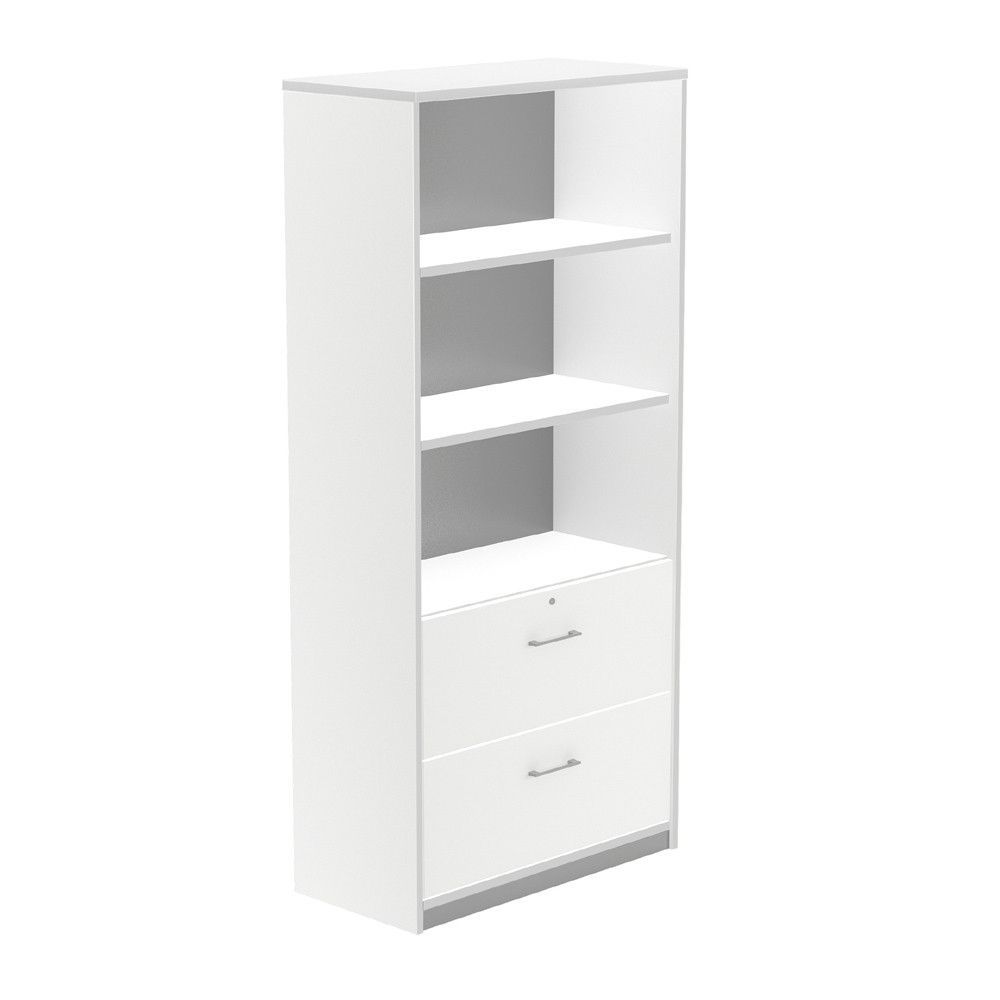 Kit Store 195 x 90 x 45 Estructura Blanca/Frontales Blanco