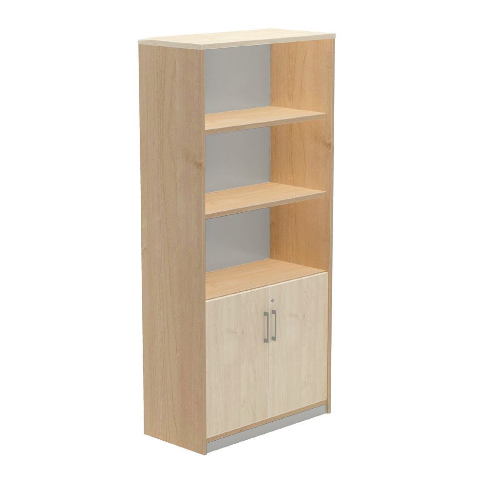 Kit Store 195 x 90 x 45 Estructura Roble/Puertas Haya