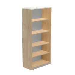 Kit Store 195 x 90 x 45 Estructura Roble/Tapa Blanco