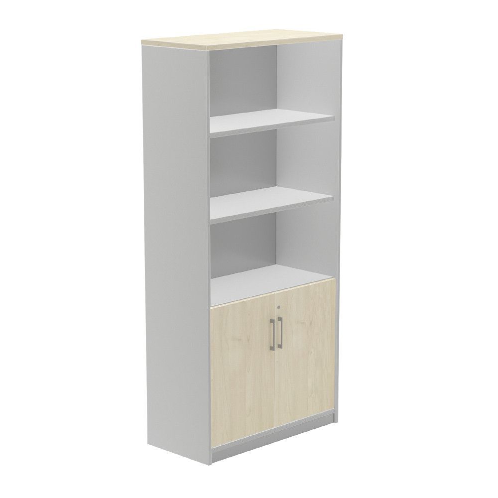 Kit Store 195X90X45 Estructura Aluminio/Puertas Haya