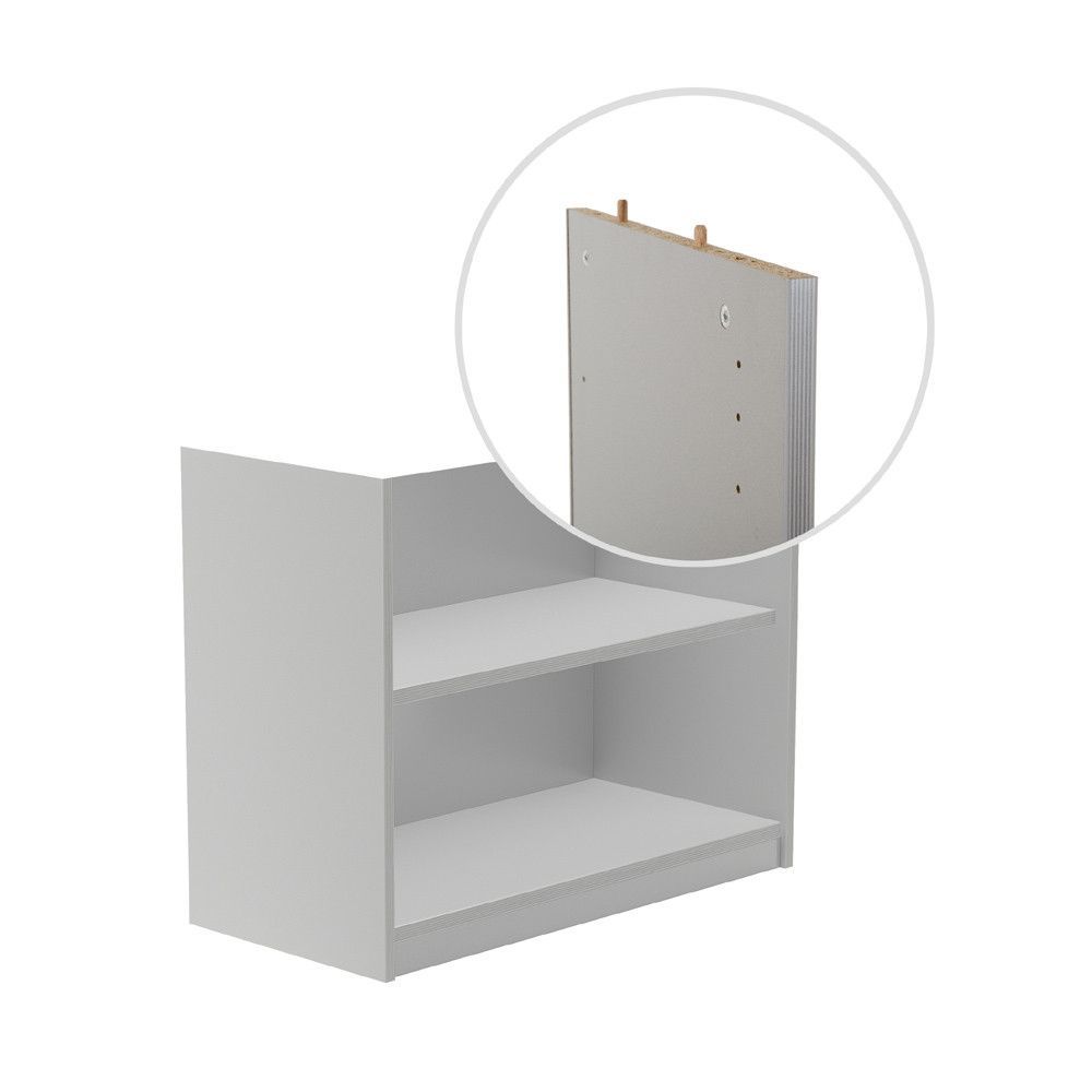 Kit Store 84 x 90 x 450 Aluminio/Aluminio Sin Tapa