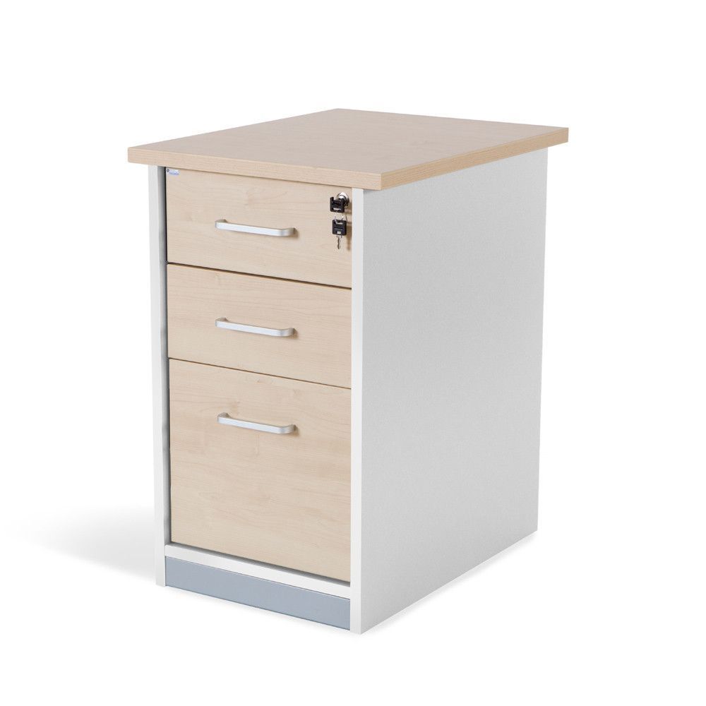 Kit Store Buck 2 Cajones + Carpetero Blanco / Haya