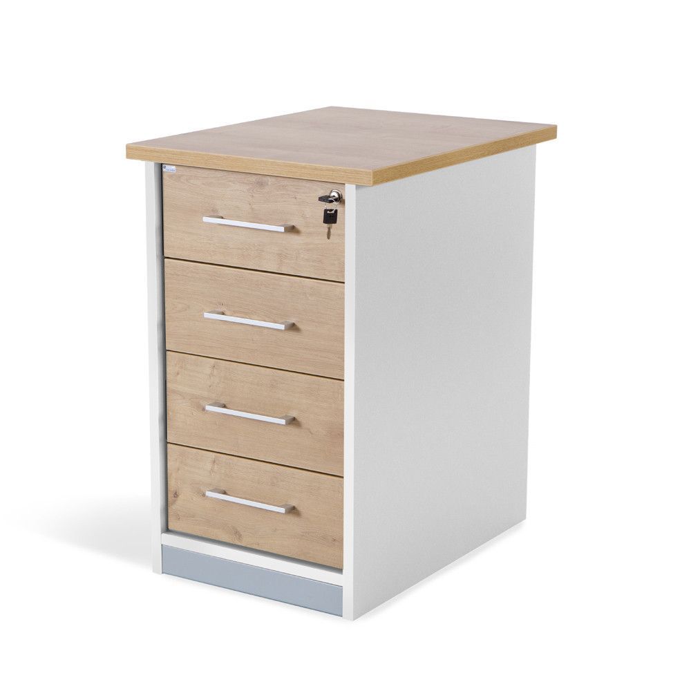 Kit Store Buck 4 Cajones Blanco / Roble