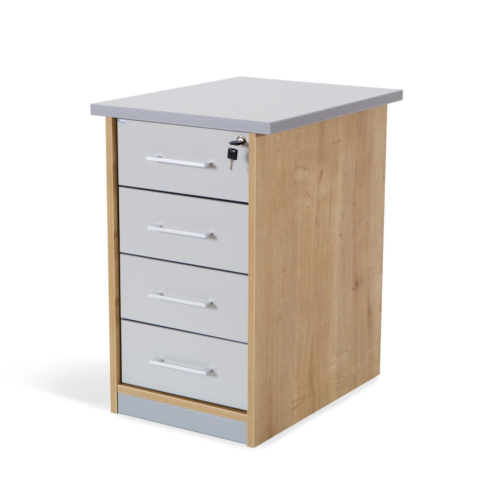 Kit Store Buck 4 Cajones Roble / Gris