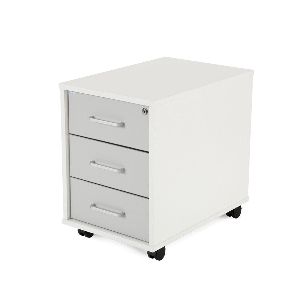 Kit Store Buck Movil 3 Cajones Blanco /  Gris