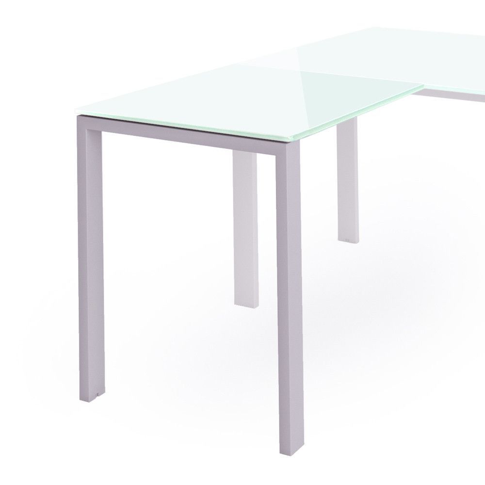 Kit Total Ala 100 x 60 Aluminio/ Cristal Blanco