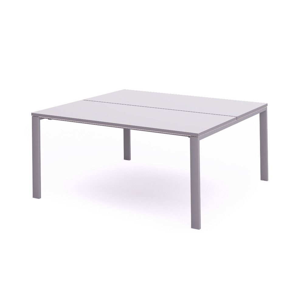 Kit Total Mesa 160 x 163 Aluminio / Gris