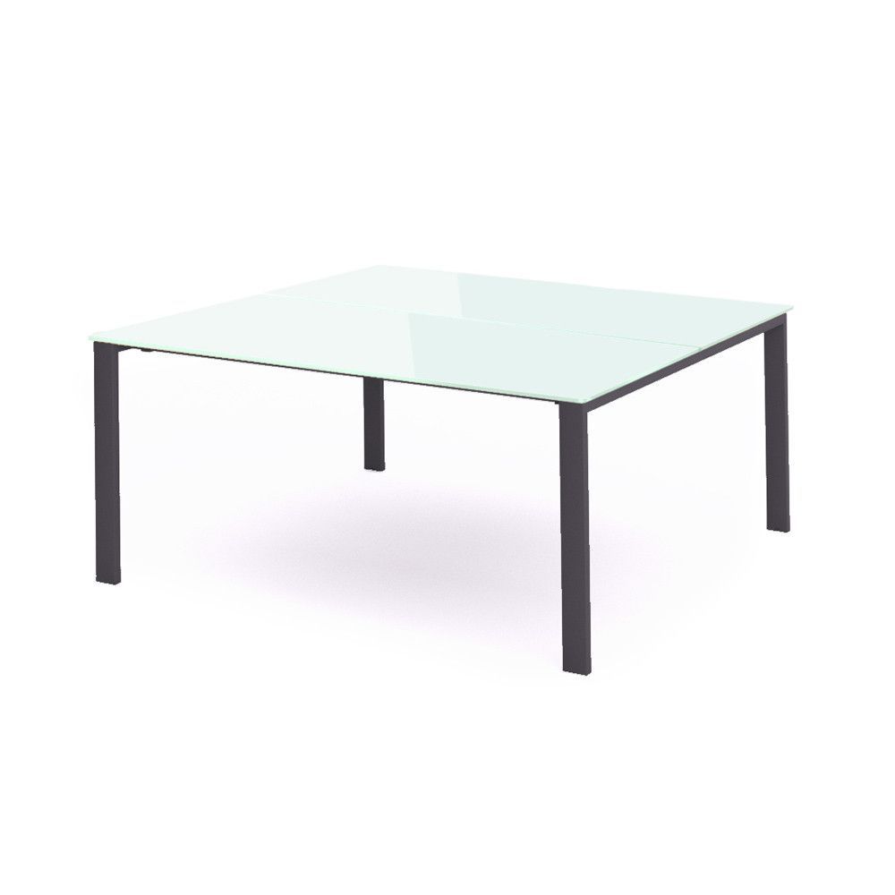 Kit Total Mesa 160 x 163 Antracita / Cristal Negro