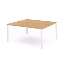 Kit Total Mesa 180 x 163 Blanco / Haya