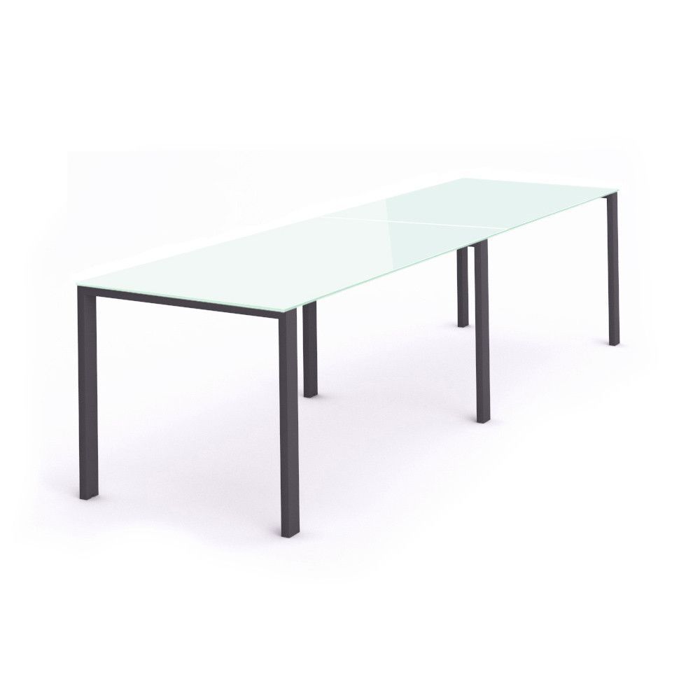 Kit Total Mesa 360 x 80 Antracita / Cristal Blanco