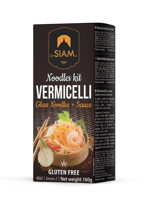 Kit vermicelli noodles de siam 160 grs