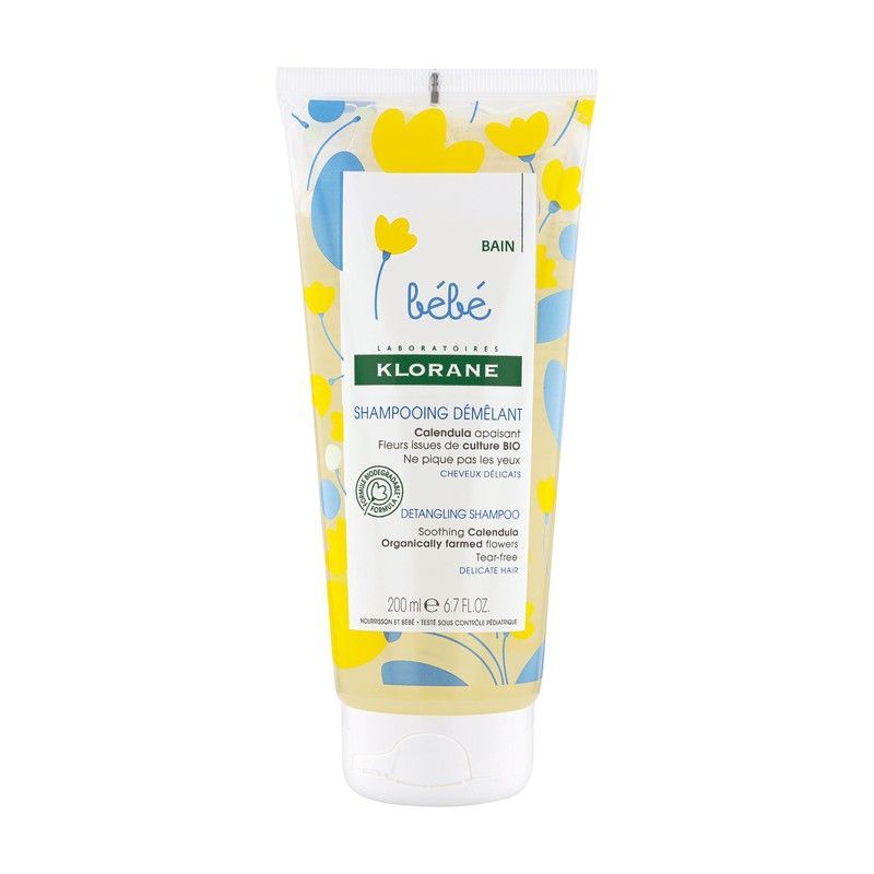 Klorane bebe champu desenredante 1 envase 200ml