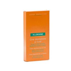 Klorane Cera Depilatoria En Frio Piernas 6 Banda
