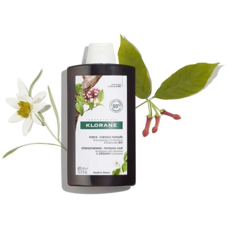 Klorane Champu A La Quinina Y Edelweiss Bio 400ml