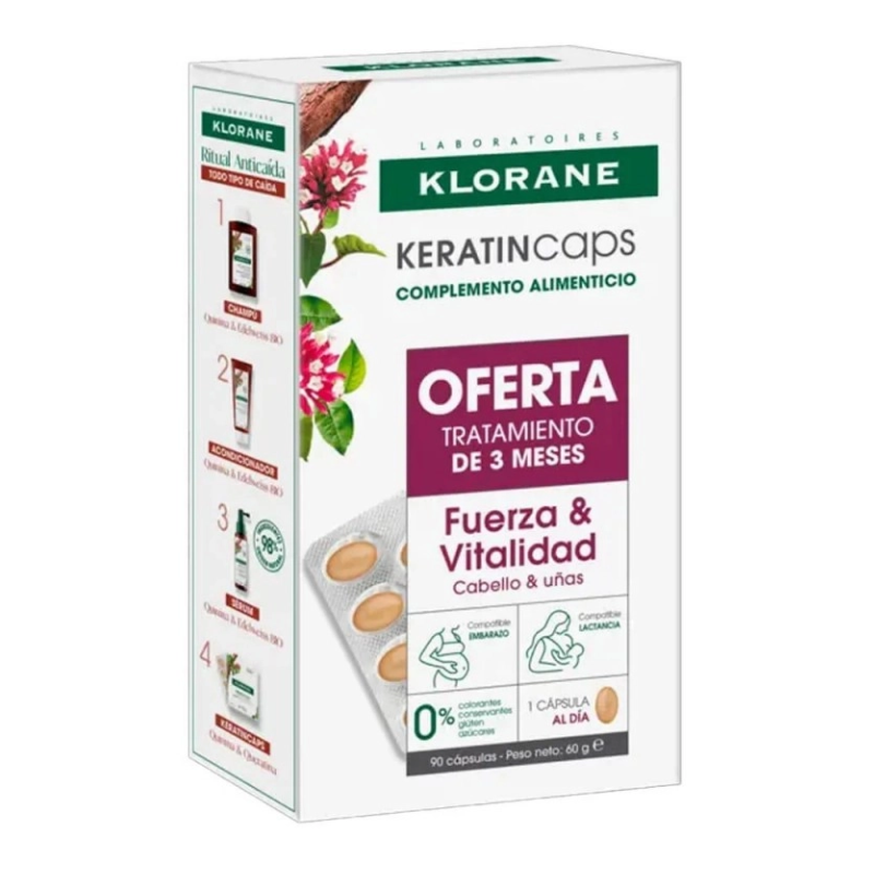 Klorane Keratincaps 3 Meses