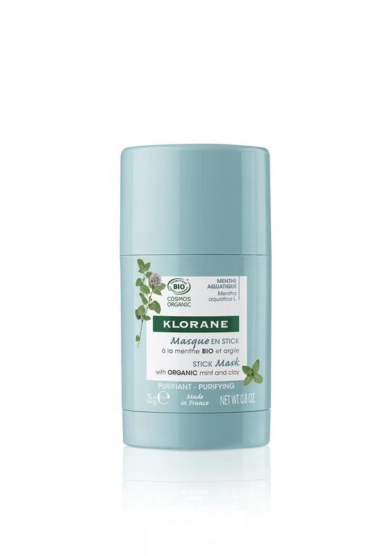Klorane Mascarilla facial a la Menta Stick 25g