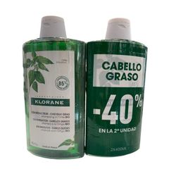 Klorane Pack Duplo Champu A La Ortiga 2x400ml