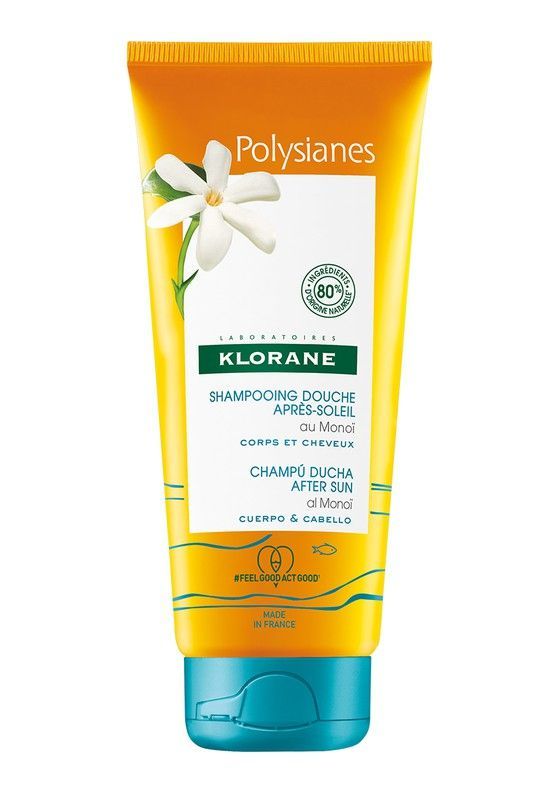Klorane Polysianes Champú Ducha After Sun al Monoï 200ml