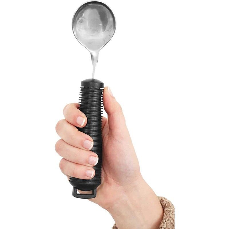 Kmina Cuchara Adaptada para Personas Mayores Cubiertos Adaptados con Mango Grueso K40033 / K40034