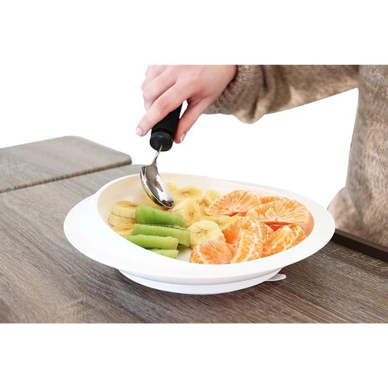 Kmina Plato con Ventosa para Adultos (x1 ud) Ayuda para Comer Adaptada K40029