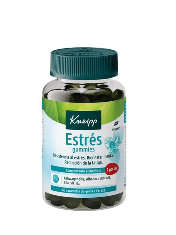 Kneipp Estrés 60 Gummies Sabor Cereza
