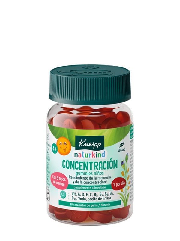 Kneipp Gummies Niños Concentración 30 Gominolas