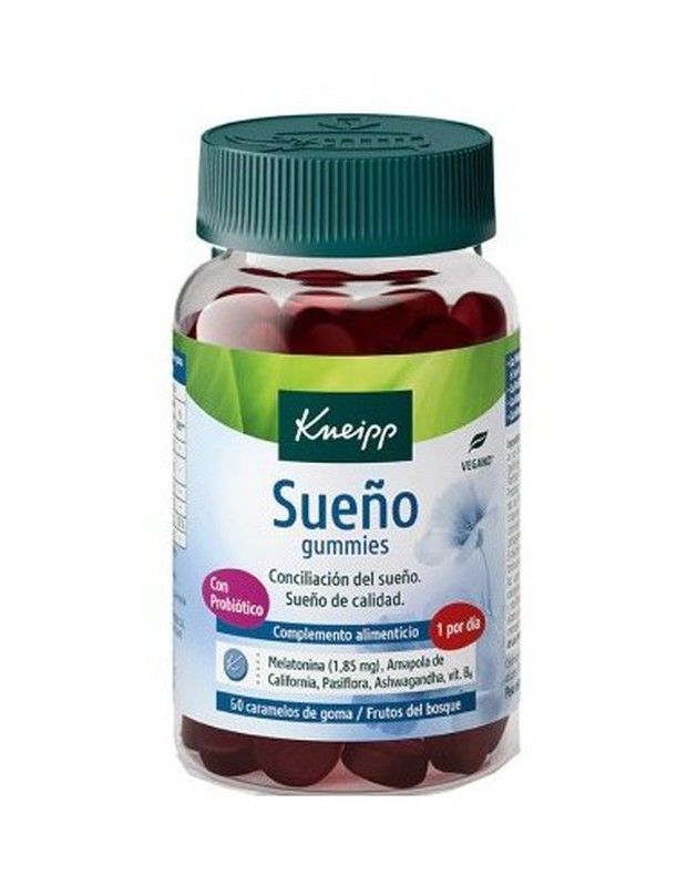 Kneipp Sueño 60 Gummies Sabor Frutos del Bosque