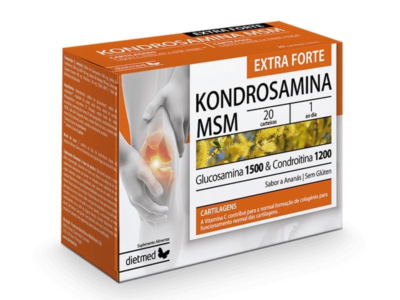 Kondrosamina Msm Extra Forte 20 Sobres
