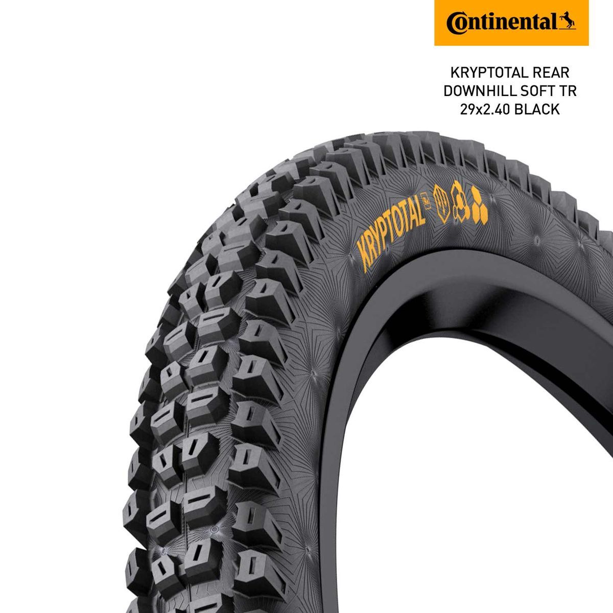 KRYPTOTAL REAR DOWNHILL SOFT TR 29x2,4 BLACK