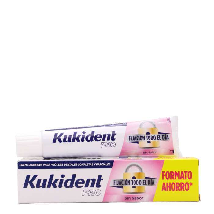 Kukident Pro Fijación Todo el Día Sabor Neutro 70 g