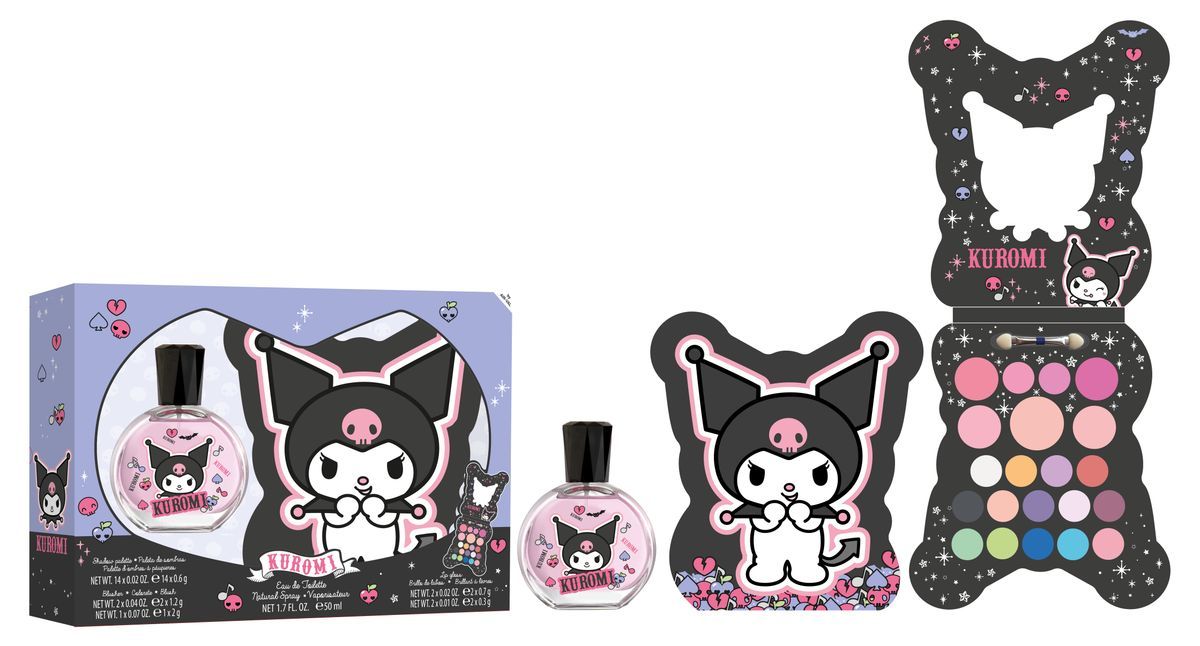 Kuromi Estuche Col. 50 Vapo+Paleta Maqui