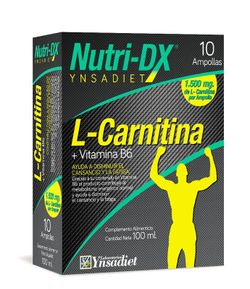 L Carnitina 10 Ampollas  Nutri Dx