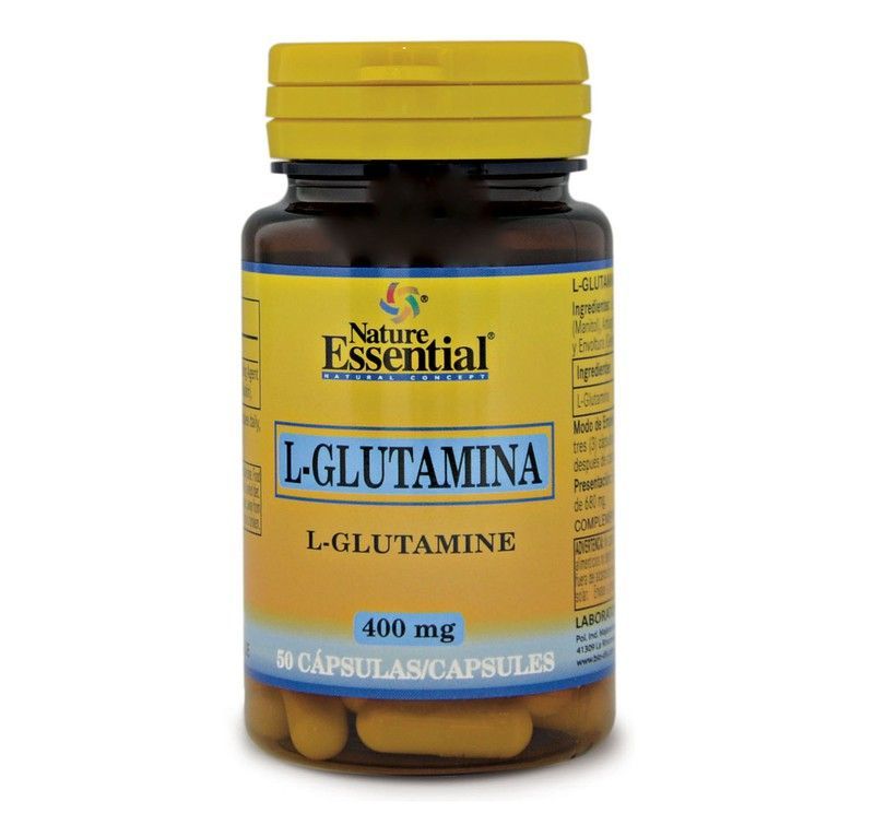 L-Glutamina 400 Mg 50 Caps
