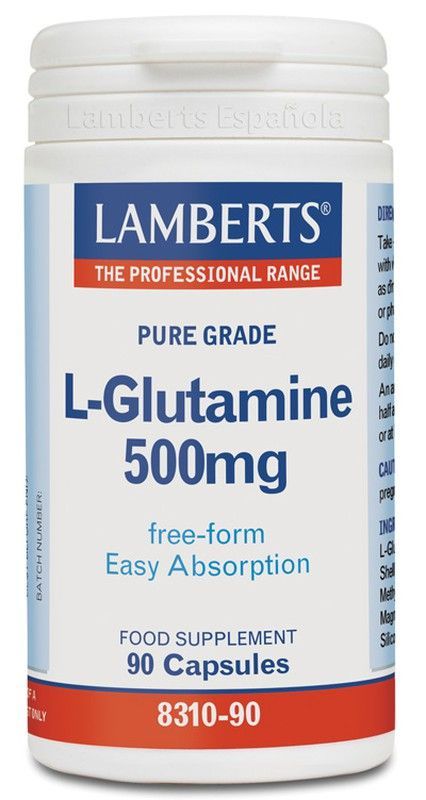 L-Glutamina 500 Mg 90 Caps