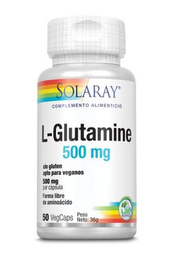 L-Glutamine 500 mg 50 cápsulas