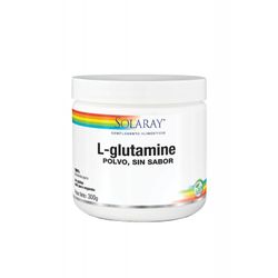 L-Glutamine polvo 300 gr sabor neutro de Solaray