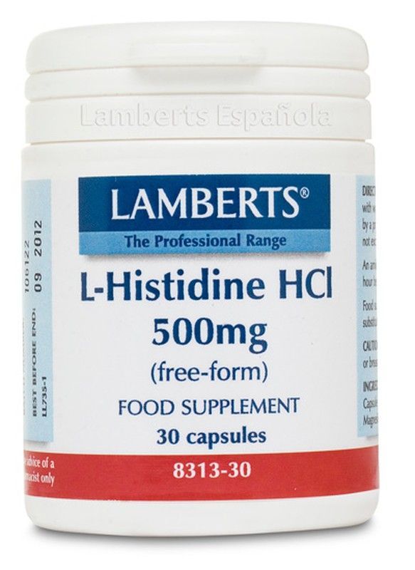 L-Histidina Hci 500mg 30